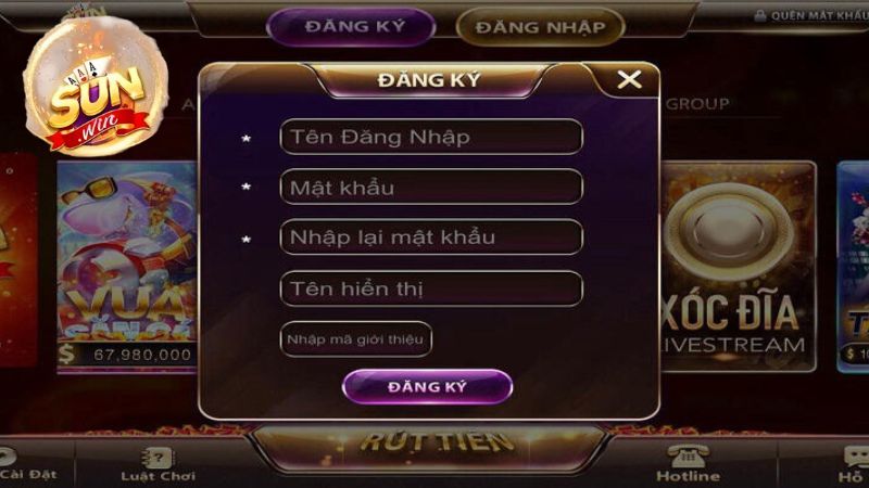 Điều kiện cần có khi tiến hành tạo tài khoản tại cổng game SUNWIN